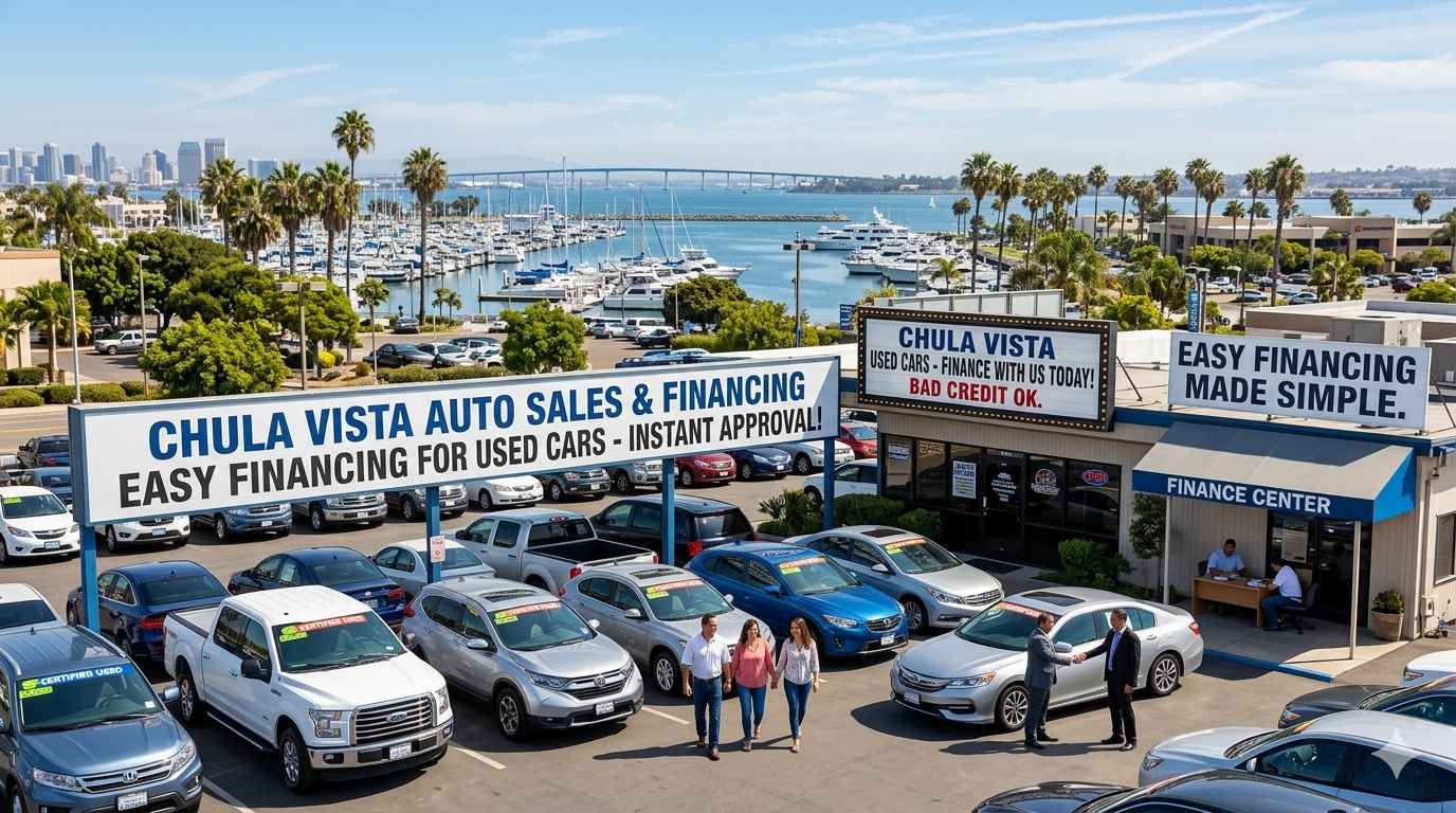 Easy Financing for Used Cars in Chula Vista