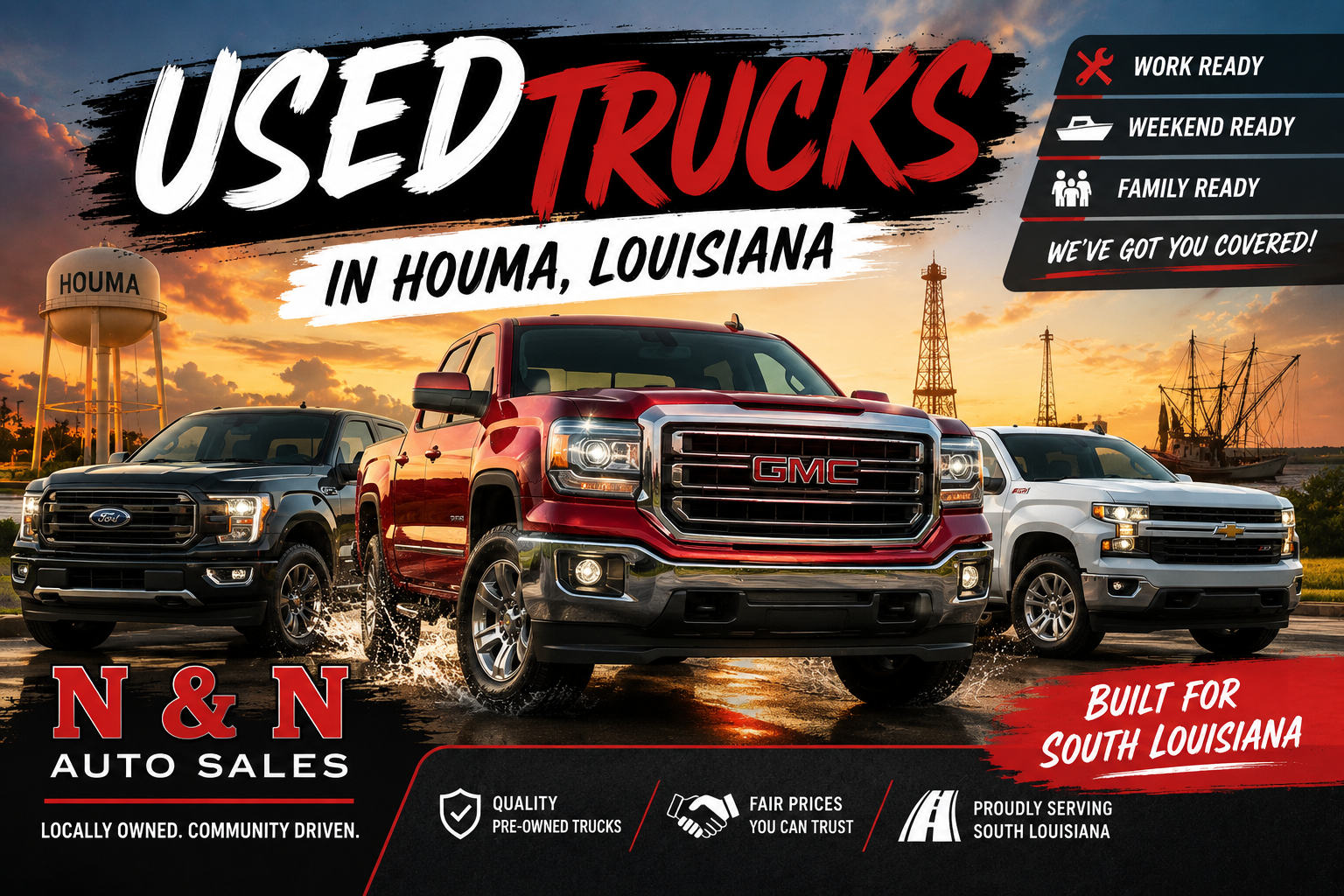 Used Trucks in Houma Louisiana – N & N Auto Sales