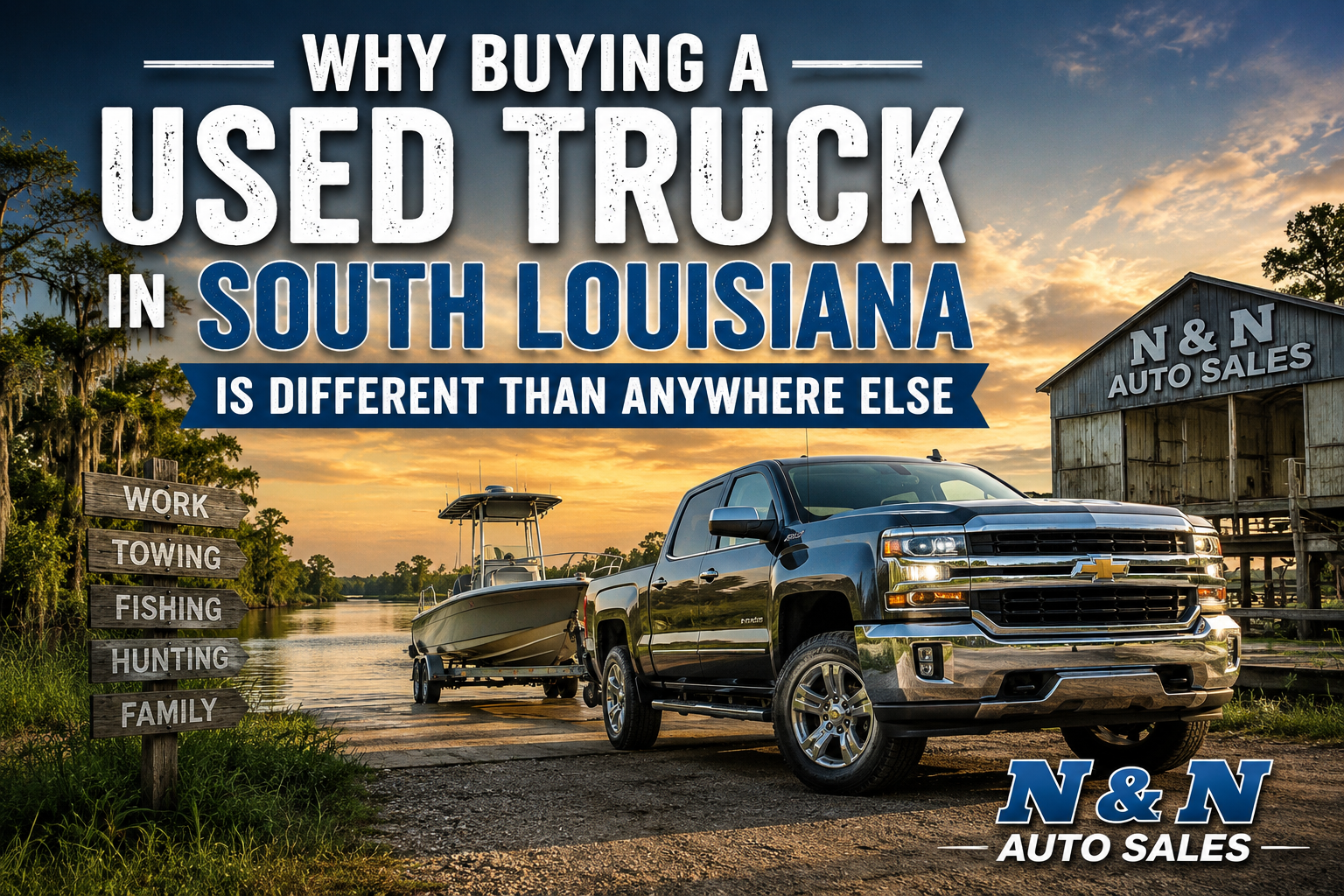 Why Buying a Used Truck in South Louisiana Is Different Than Anywhere Else