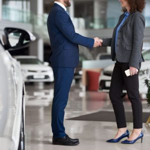 dealership handshake