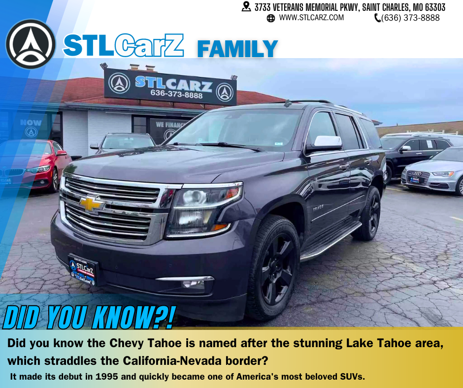 Gray Chevy Tahoe at STLCarZ Lot