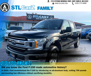 Ford F-150 with an all-aluminum body at STLCarZ