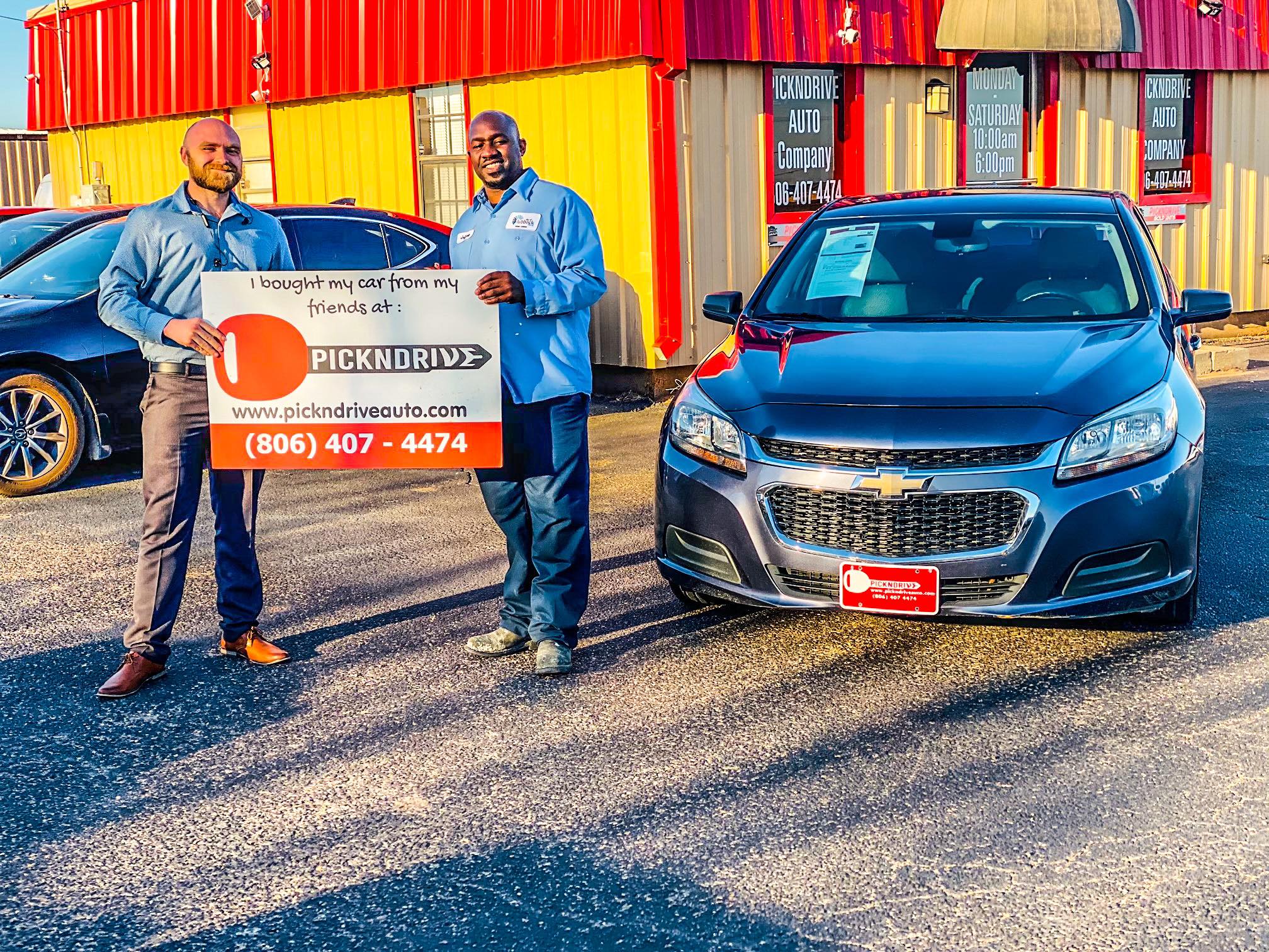 About Us Car Dealer in Lubbock, Texas Vehicle Dealer PickNDrive Auto