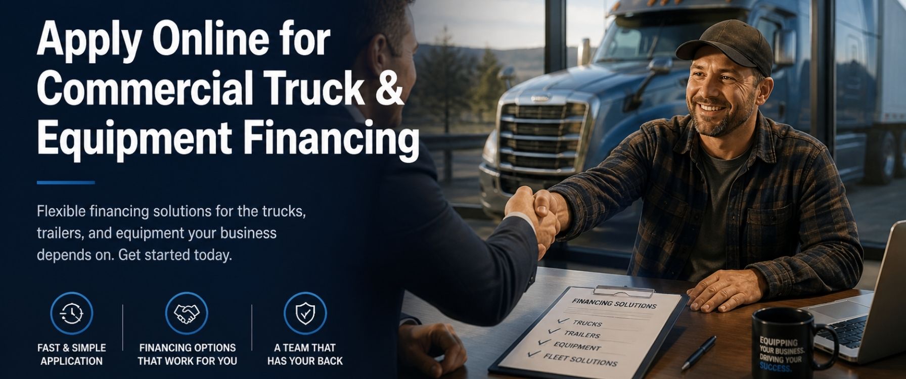 Apply for truck financing