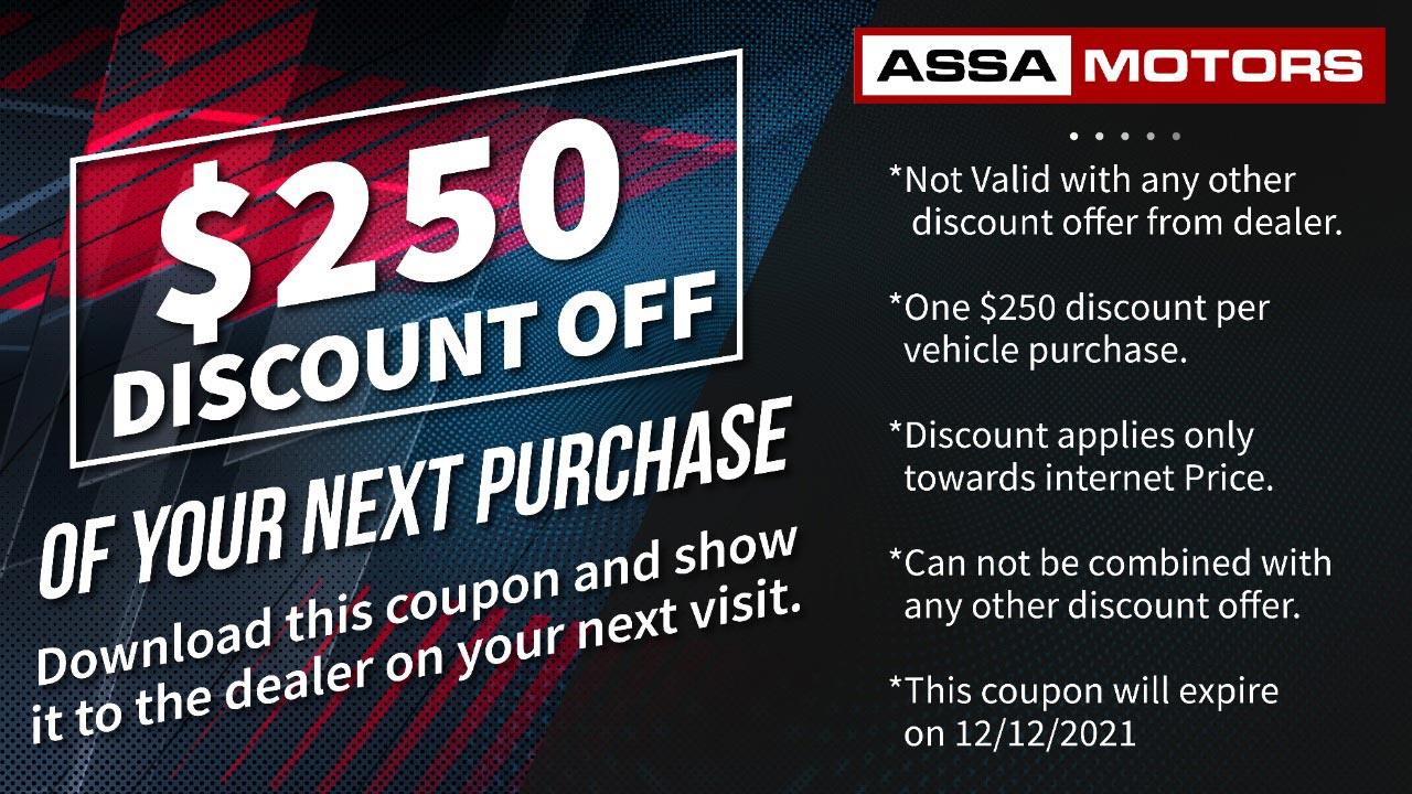 Promos & Coupons ASSA Motors