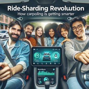 People ride sharing inside a car