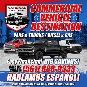 Used Pickup Truck and Cargo Van Financing in West Palm Beach, FL