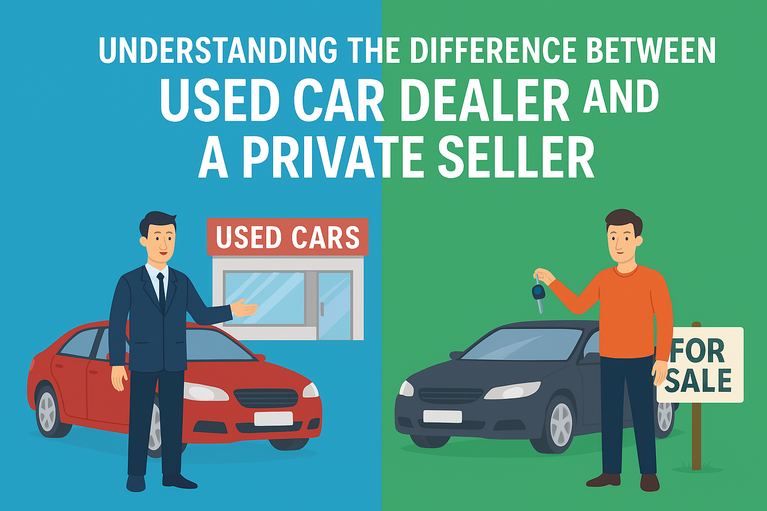 Understanding the Difference Between a Used Car Dealer and a Private Seller
