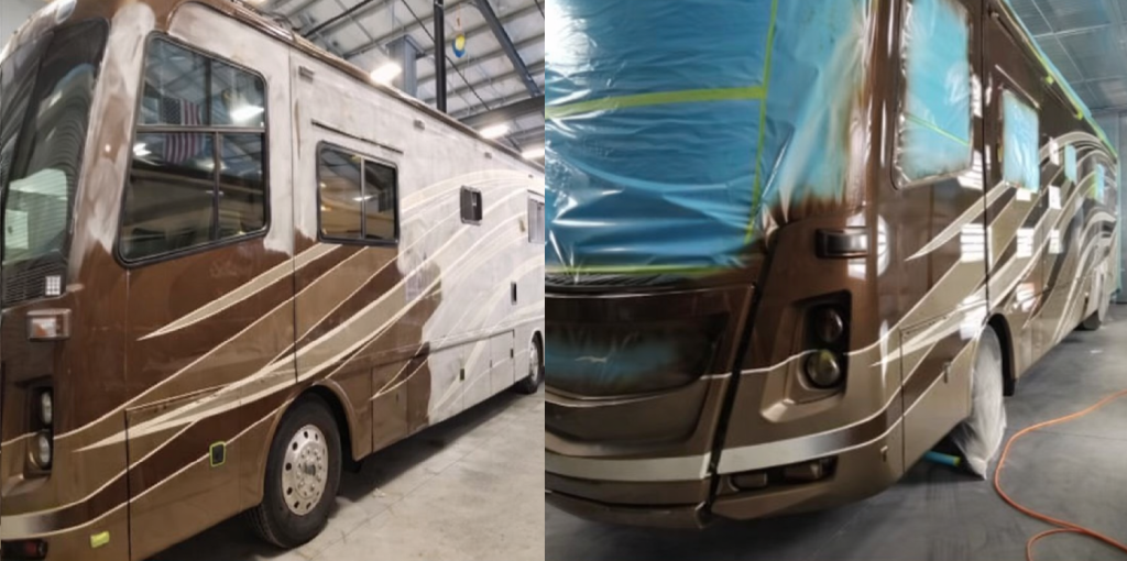 Motorhome Paint Shops Riverside, CA