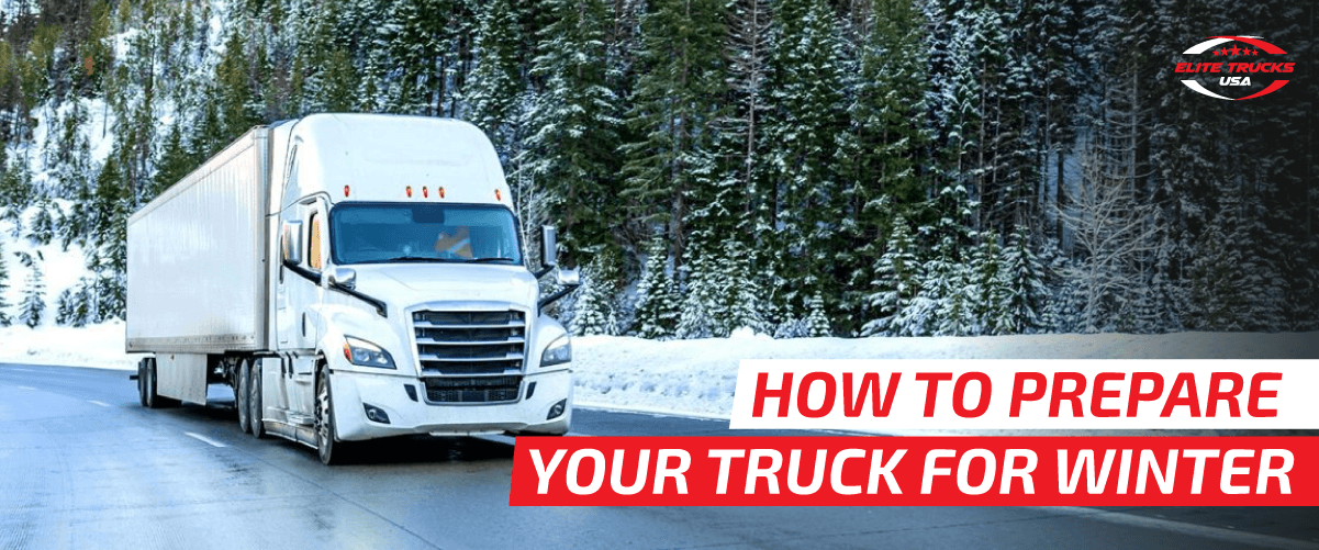 how to prepare truck for winter