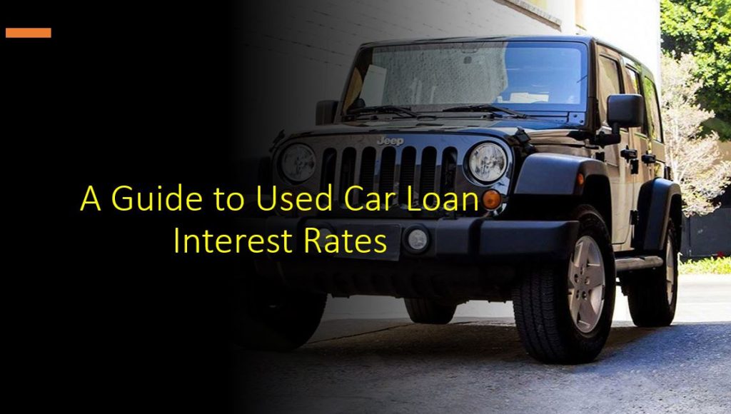 used car loans interest rates