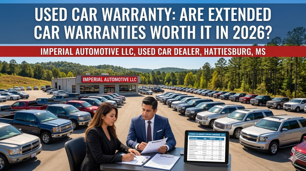 used car warranty services hattiesburg