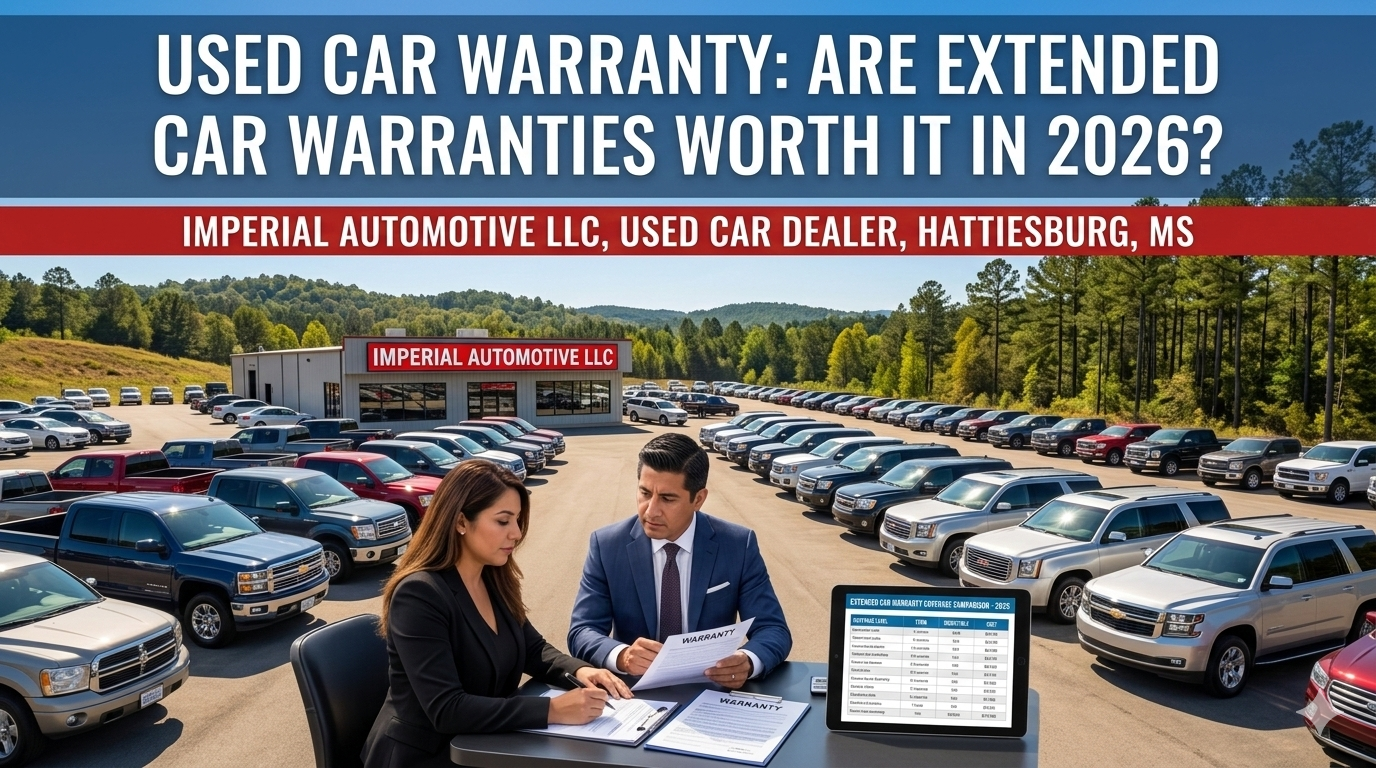 used car warranty services hattiesburg