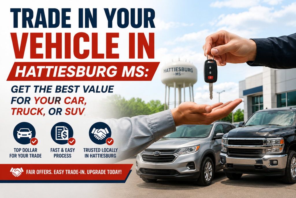 Trade in Your Vehicle in Hattiesburg MS