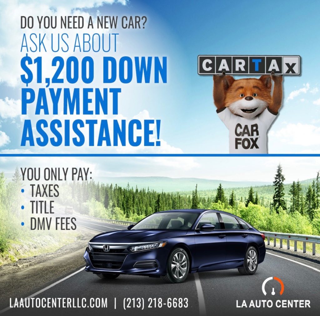 CarTax Down Payment Assistance Program