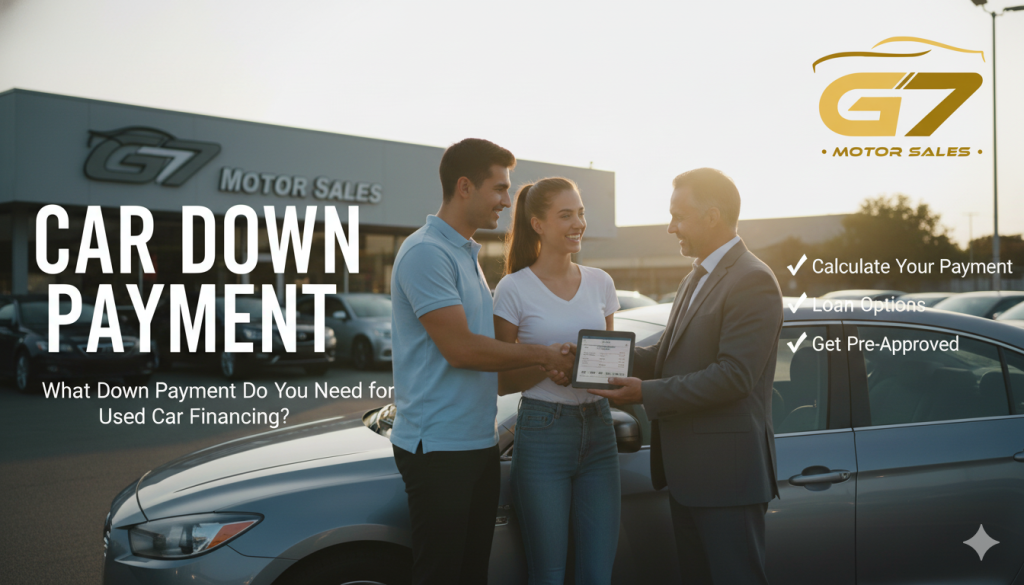 What Down Payment Do You Need for Used Car Financing