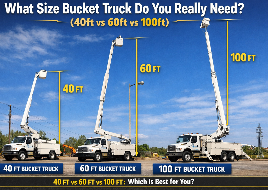Used 60 Foot Bucket Trucks for Sale: Complete Buyer’s Guide