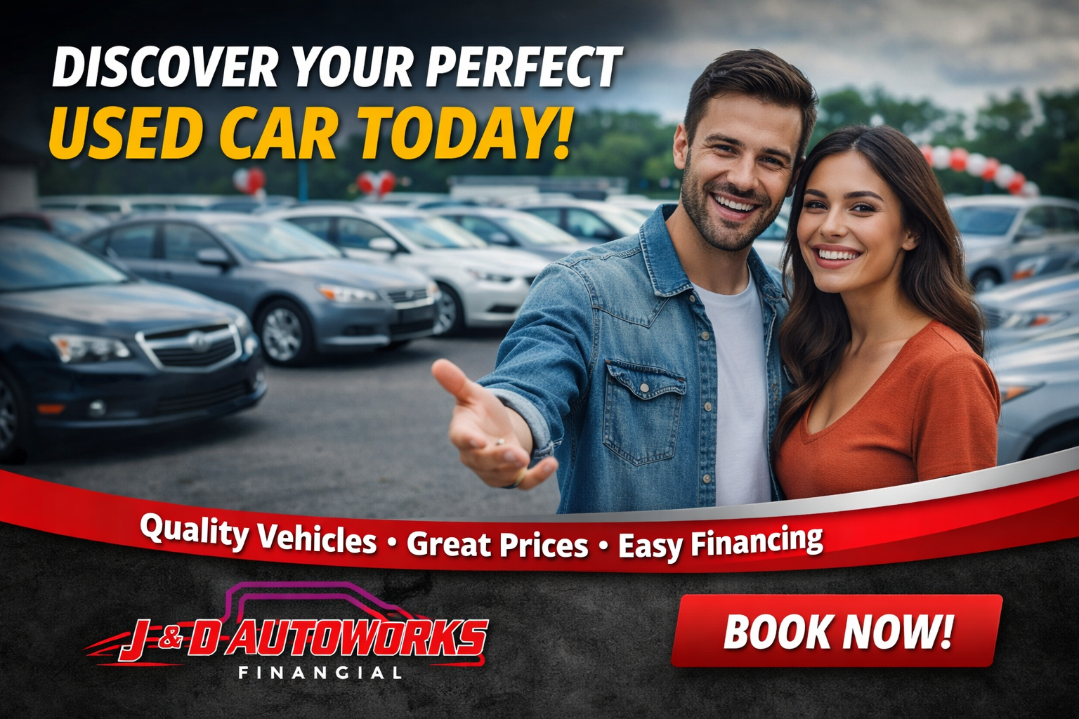 Get Pre-Qualified for a Used Car Loan Fast & Easy | J&D Autoworks, LLC