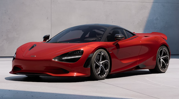 nice red car