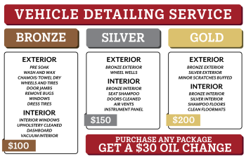 Detailing Service - Detailing Packages - DRIVEez