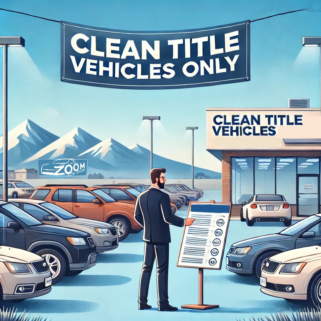 Why Clean Title Used Cars Matter in Utah | Zoom Auto Sales