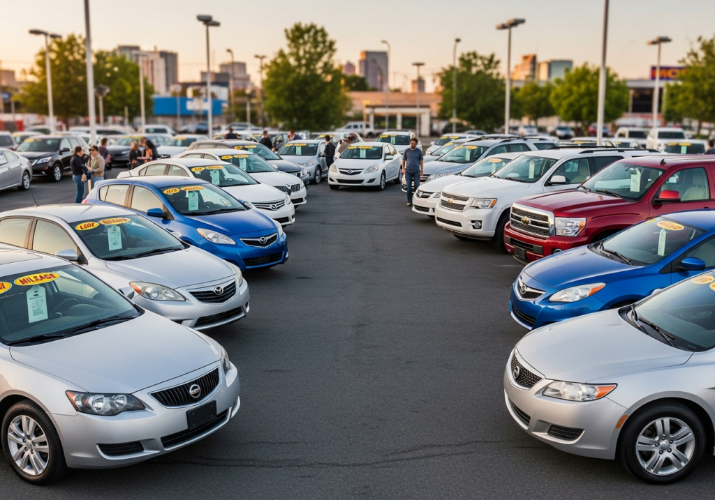 Low mileage used car