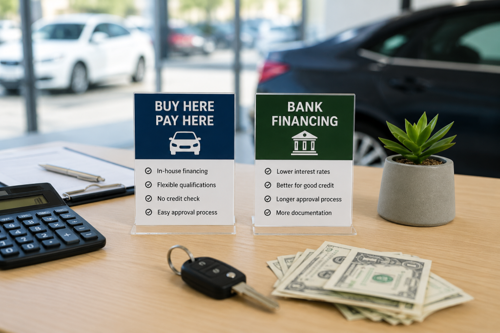 bhph vs bank financing