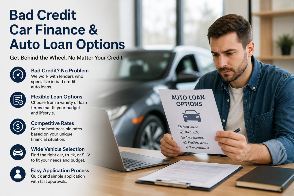 Bad Credit Car Finance & Auto Loan