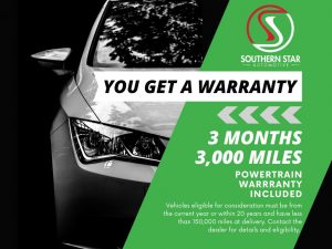3 Month 3,000 Mile Warranty