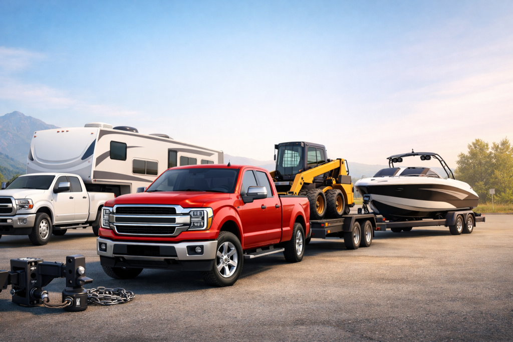 Best pickup trucks for towing heavy loads including RV