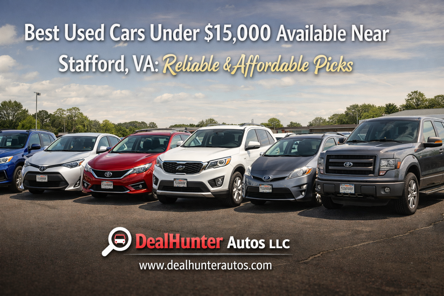 Best used cars under $15000 near Stafford VA