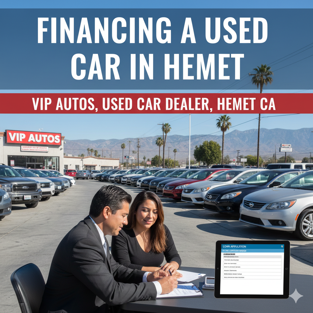 Financing a Used Car in Hemet