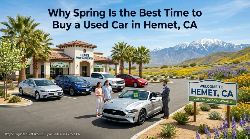 Why Spring Is the Best Time to Buy a Used Car in Hemet