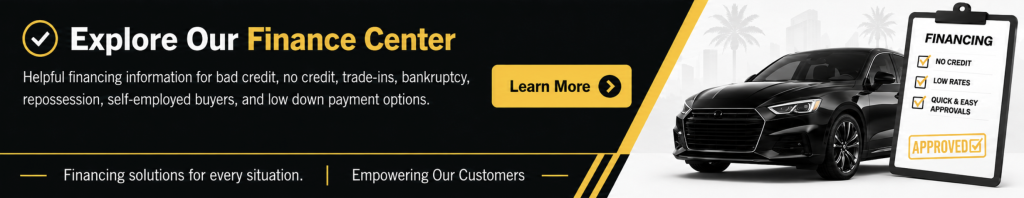 Finance center banner