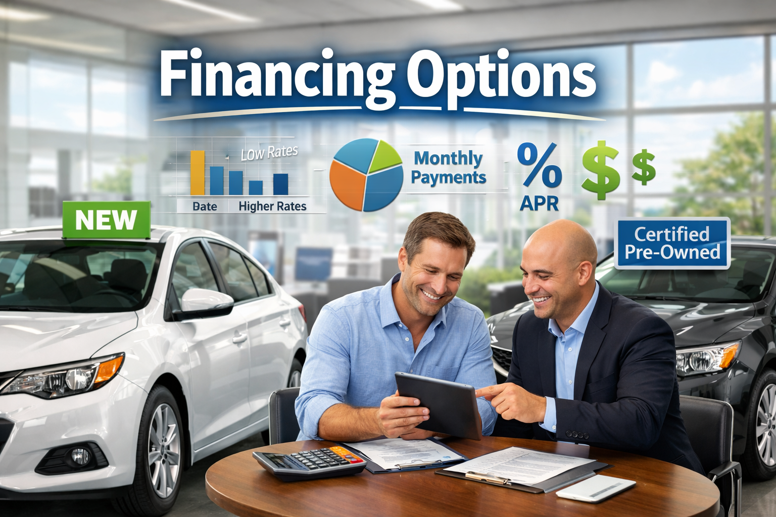 Financing Options - Buy a New or Used Car with the Best Loan