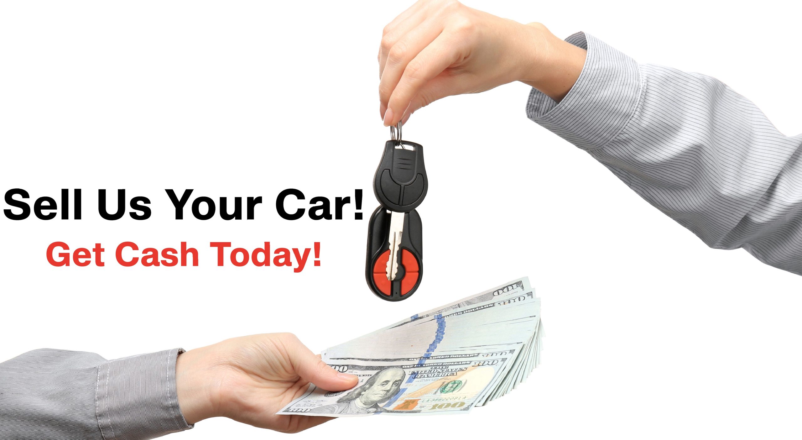 We'll buy your car even if you do not purchase from us.