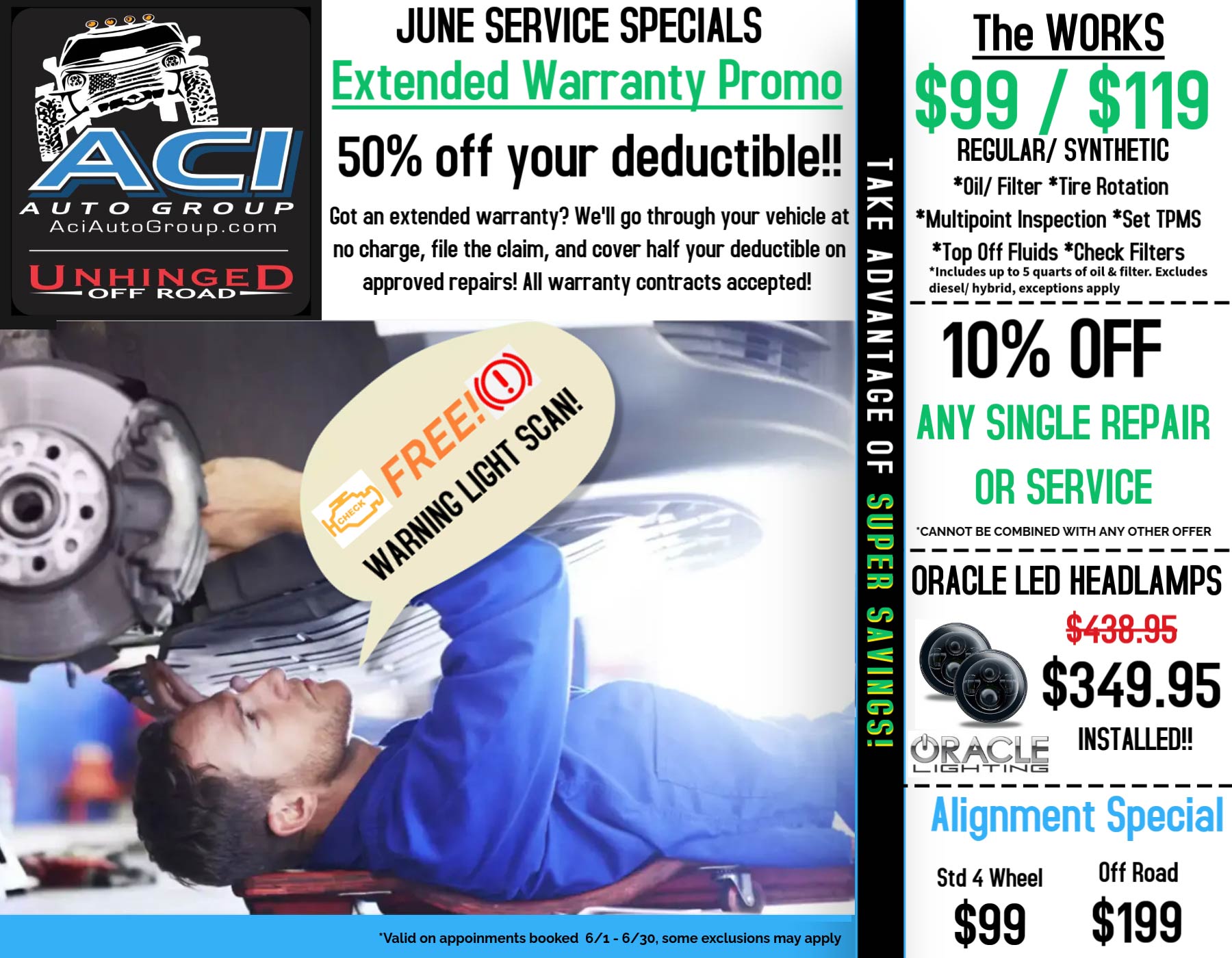 ACI June Service Specials