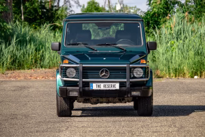 metallic emerald green Mercedes-Benz G-Wagon