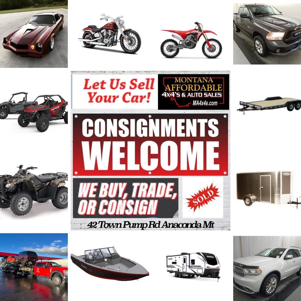 Consignment Options for Selling Your Vehicle in Montana Auto Sales