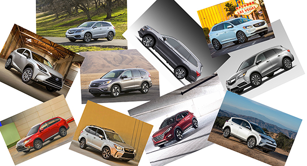Top 5 SUV and Crossover Blog Featured Image