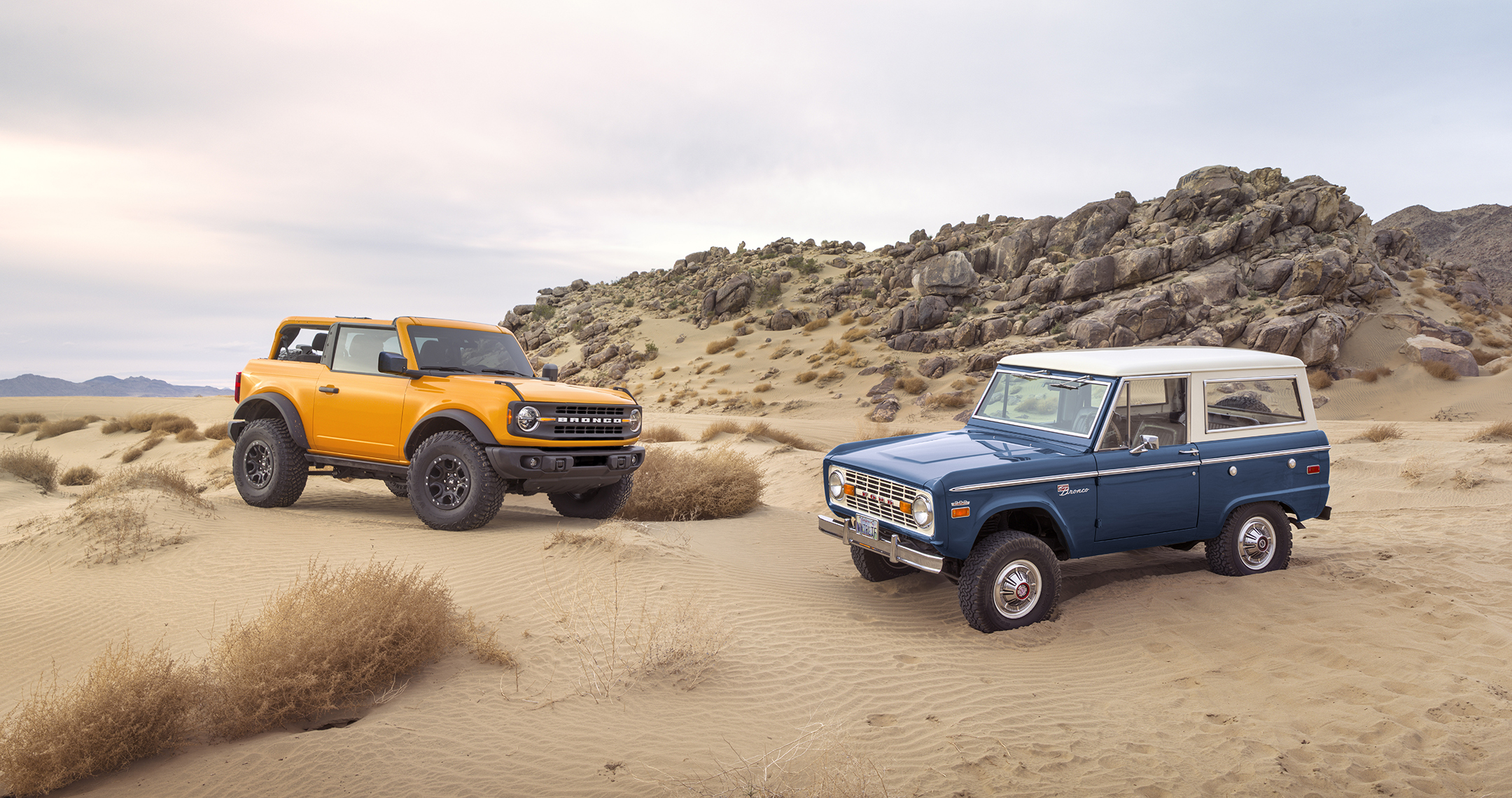 Ford Broncos over the years
