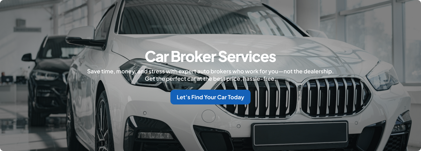 Save time, money, and stress with expert auto brokers who work for you—not the dealership.
Get the perfect car at the best price, hassle-free.