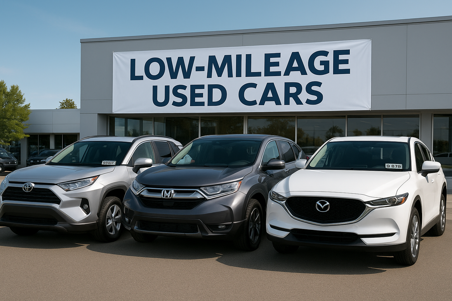Low-Mileage Used Car