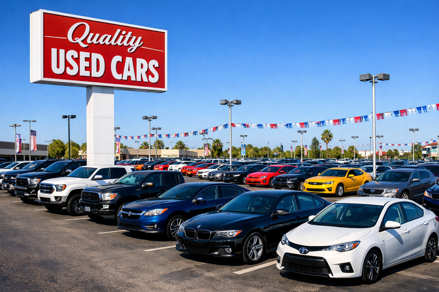 Reasons to Buy from a Used Car Dealership