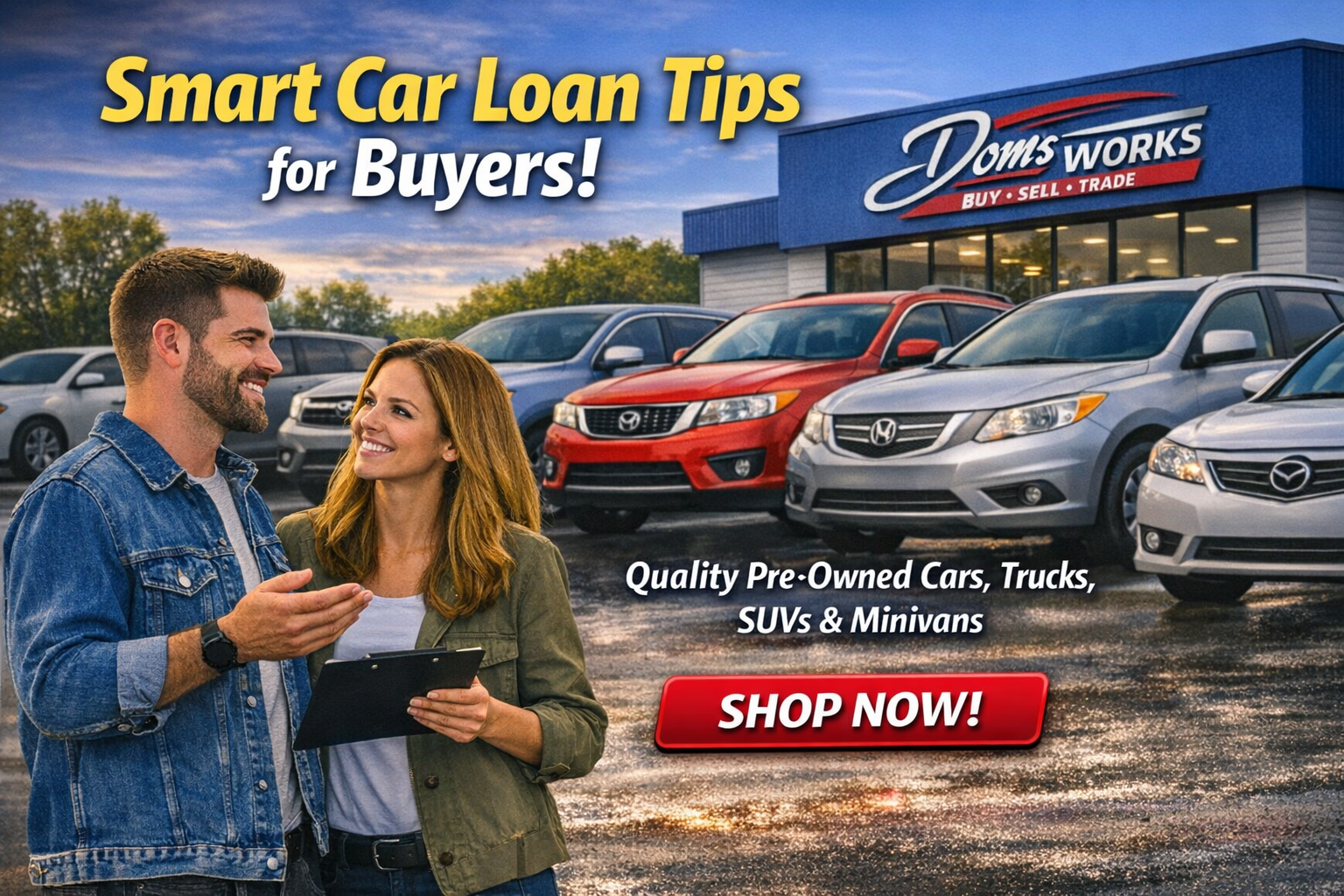 Buy a Car with No Down Payment Options | Dom's Auto LLC