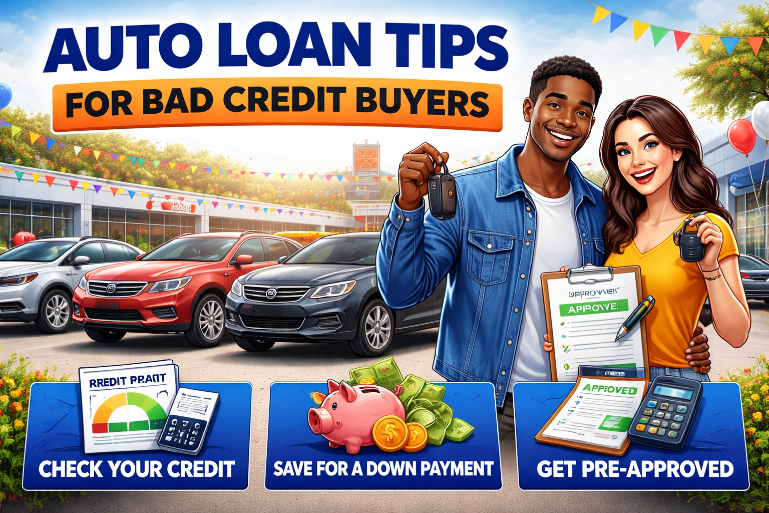 Featured image: Car loan advice for new buyers