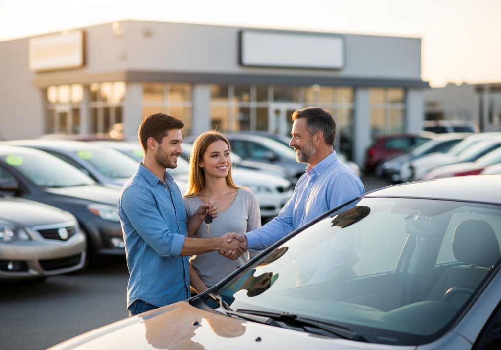 used car dealership
