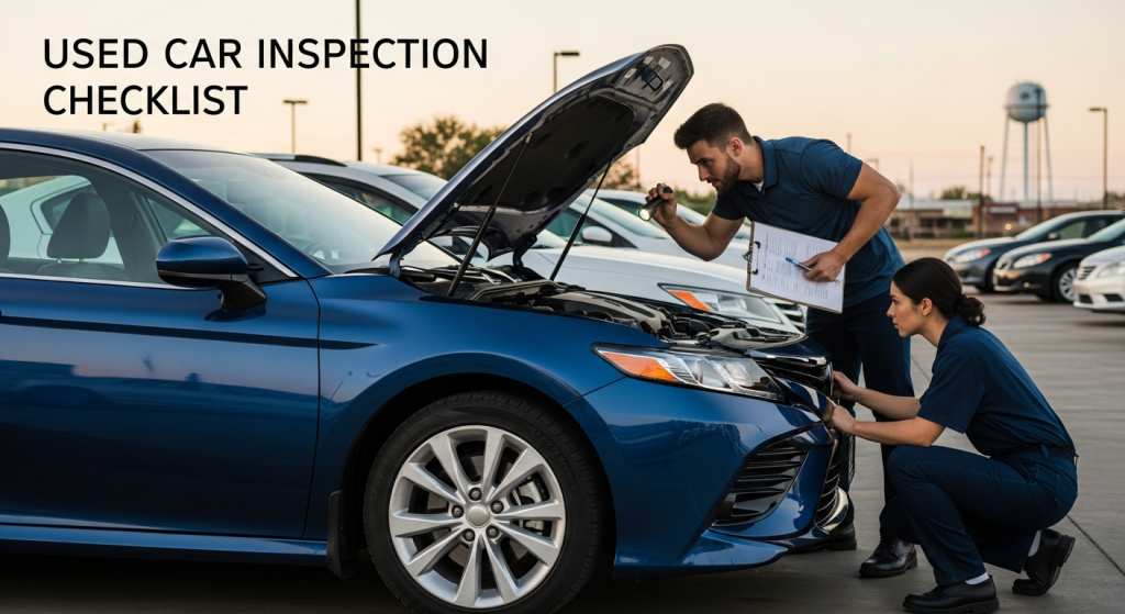 How to Inspect a Used Car Before Buying in Terrell, TX — Used Car Inspection Checklist for Buyers