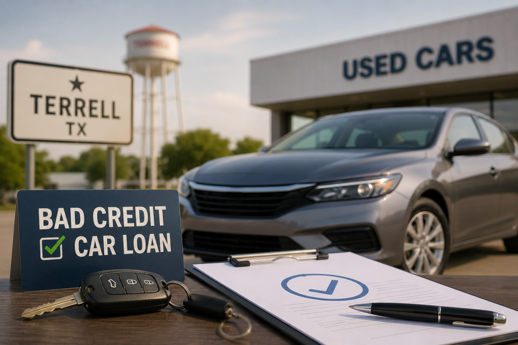 How to Buy a Used Car with Bad Credit in Terrell, TX: Used Car Financing & Bad Credit Car Loan Tips