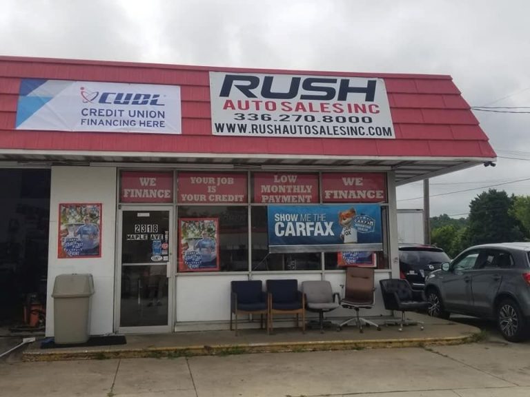 About Us Used Car Dealers in Burlington, NC Rush Auto Sales Inc